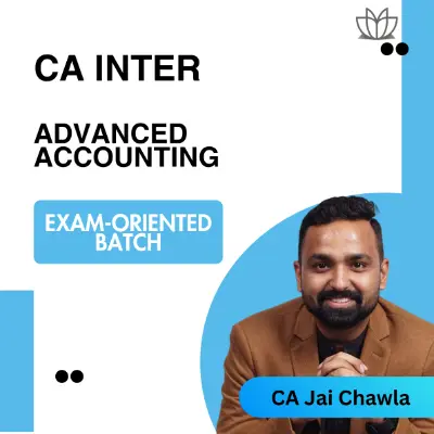CA Inter | Advanced Accounting | Exam-Oriented Batch |