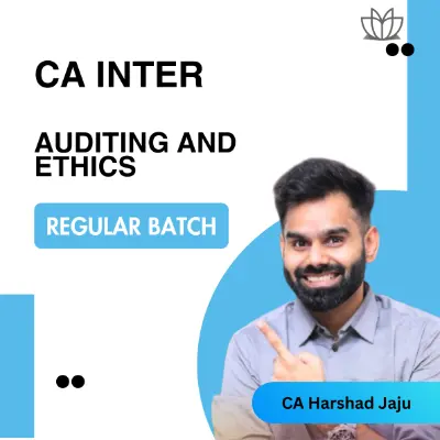 CA Inter Audit Regular Pre-Recorded Batch for Sept 2026 and Jan 2027