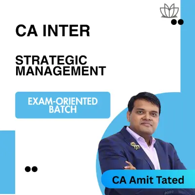 CA Inter SM | Exam Oriented EO | Recorded Live Gui…